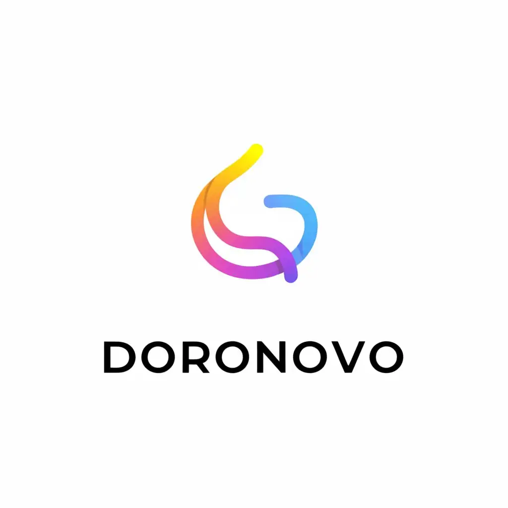 a logo design,with the text "doronovo", main symbol:Modern,Minimalistic,be used in Technology industry,clear background