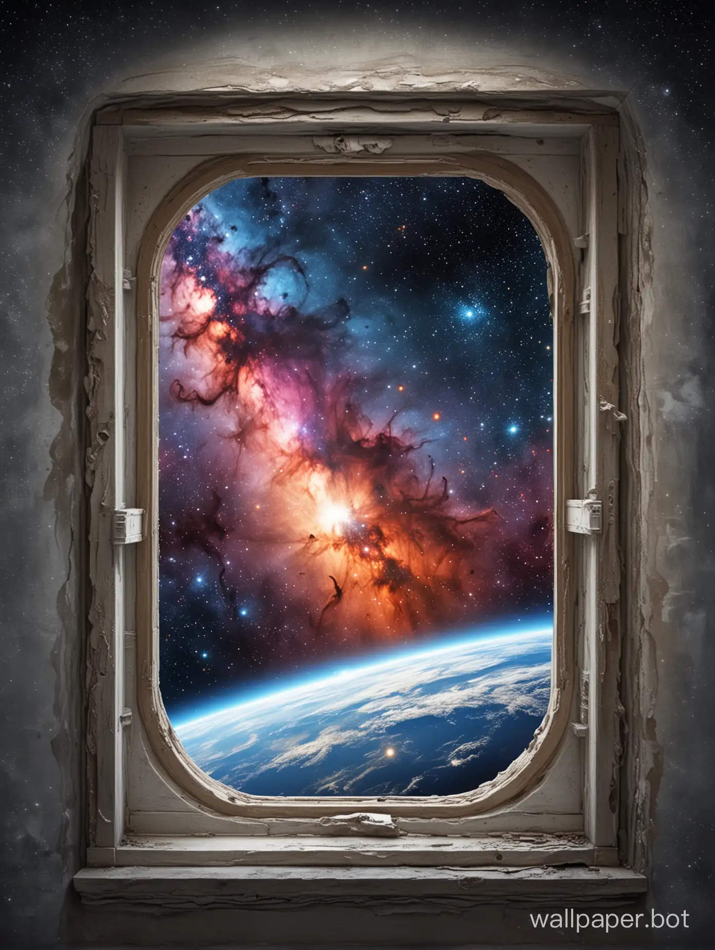 Window into fantastic space. High resolution. Very definition.