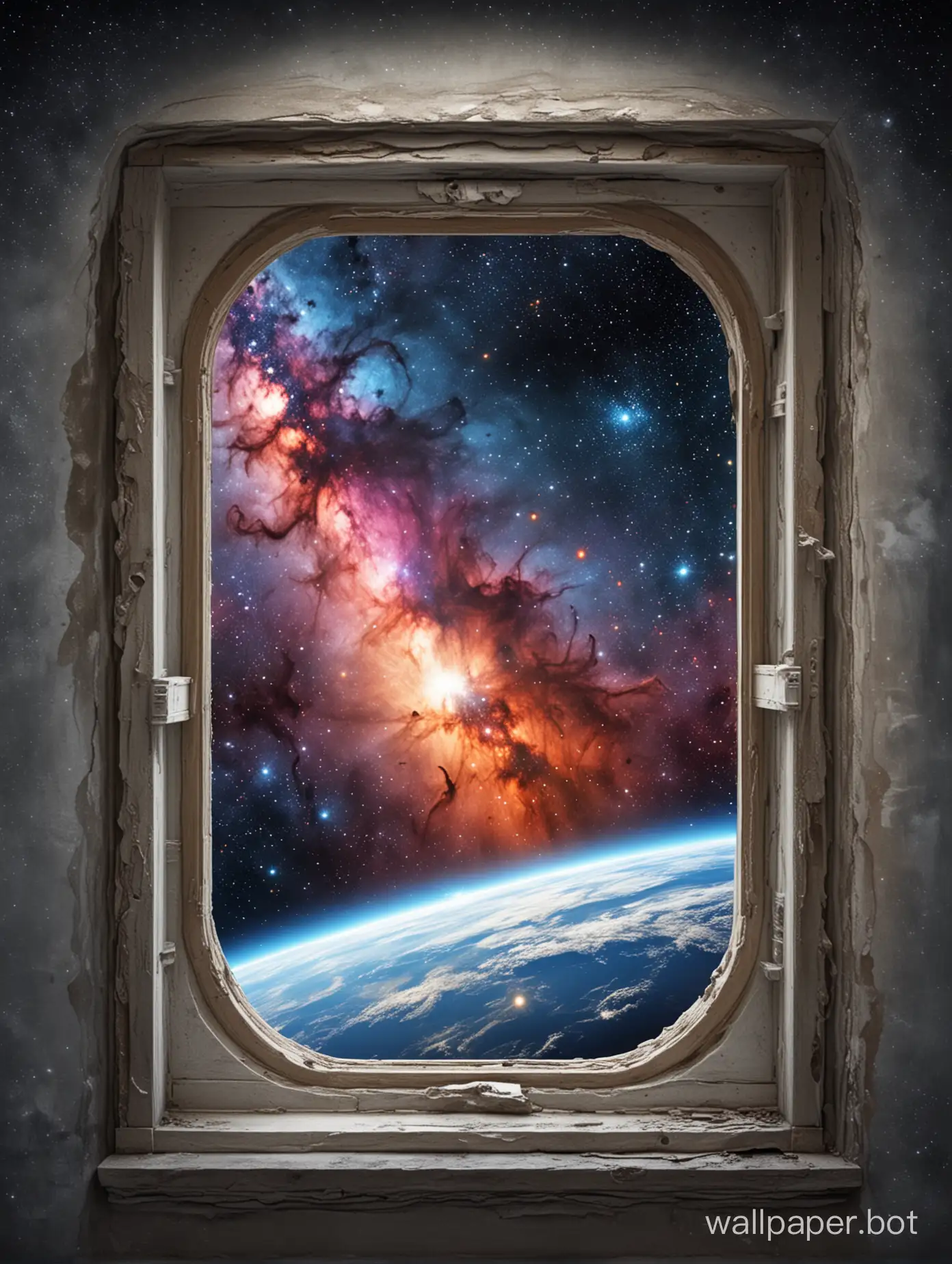 Window into fantastic space. High resolution. Very definition. 