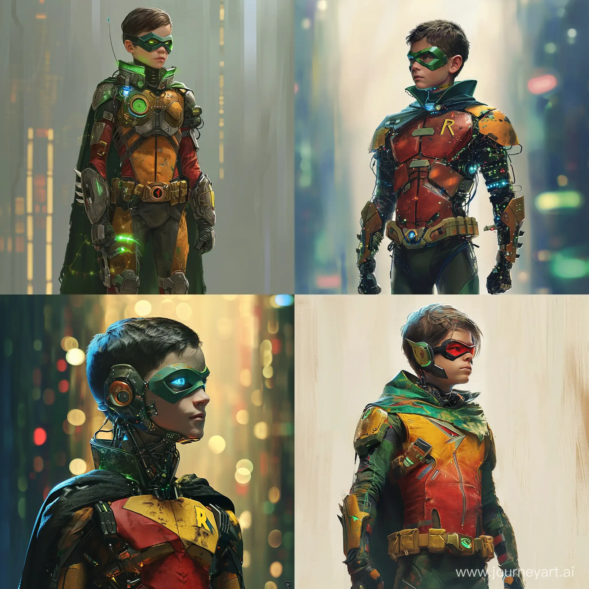 Futuristic-Teen-Titans-Robin-in-SciFi-Glory