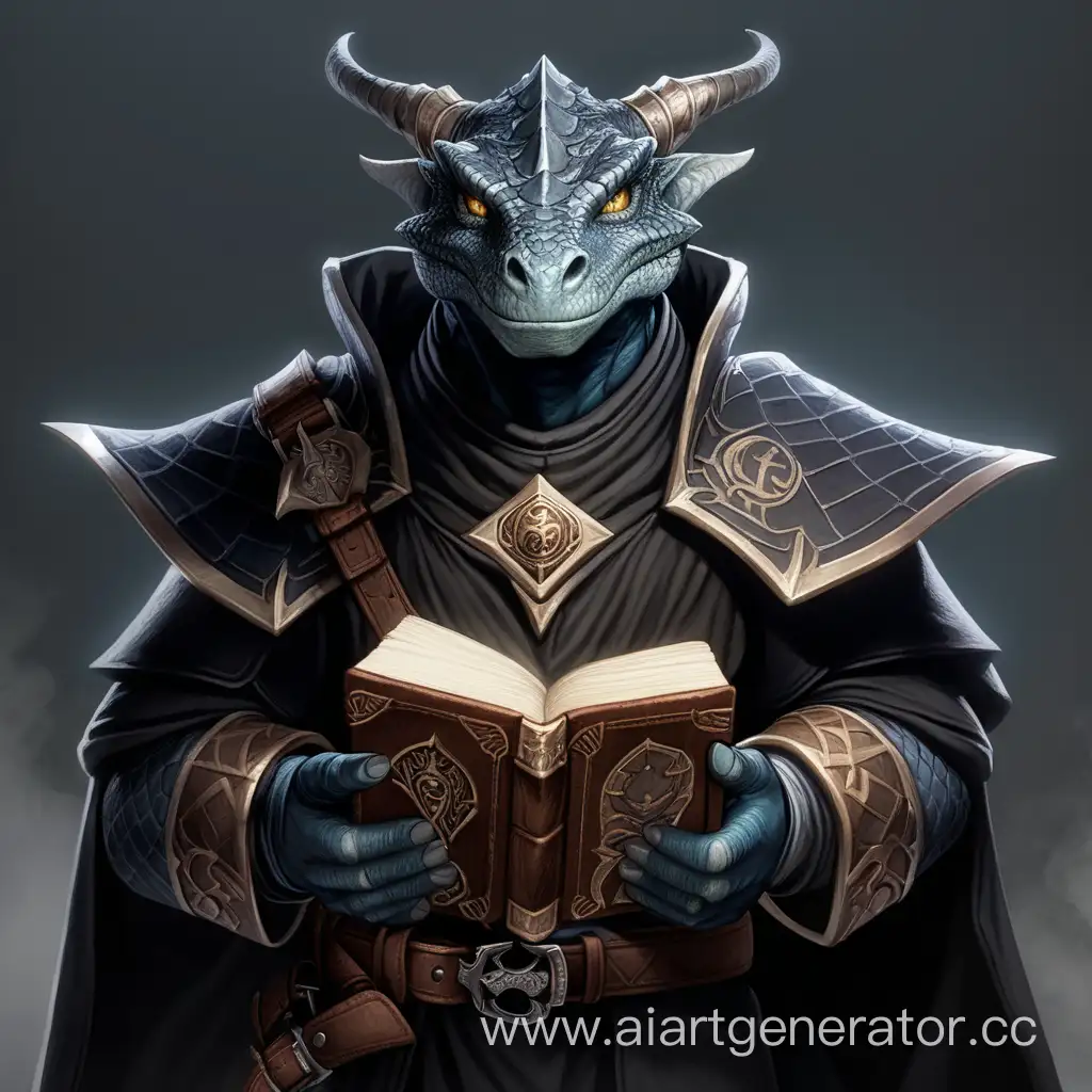 Mysterious-Dragonborn-Sorcerer-with-Shadow-Grimoire