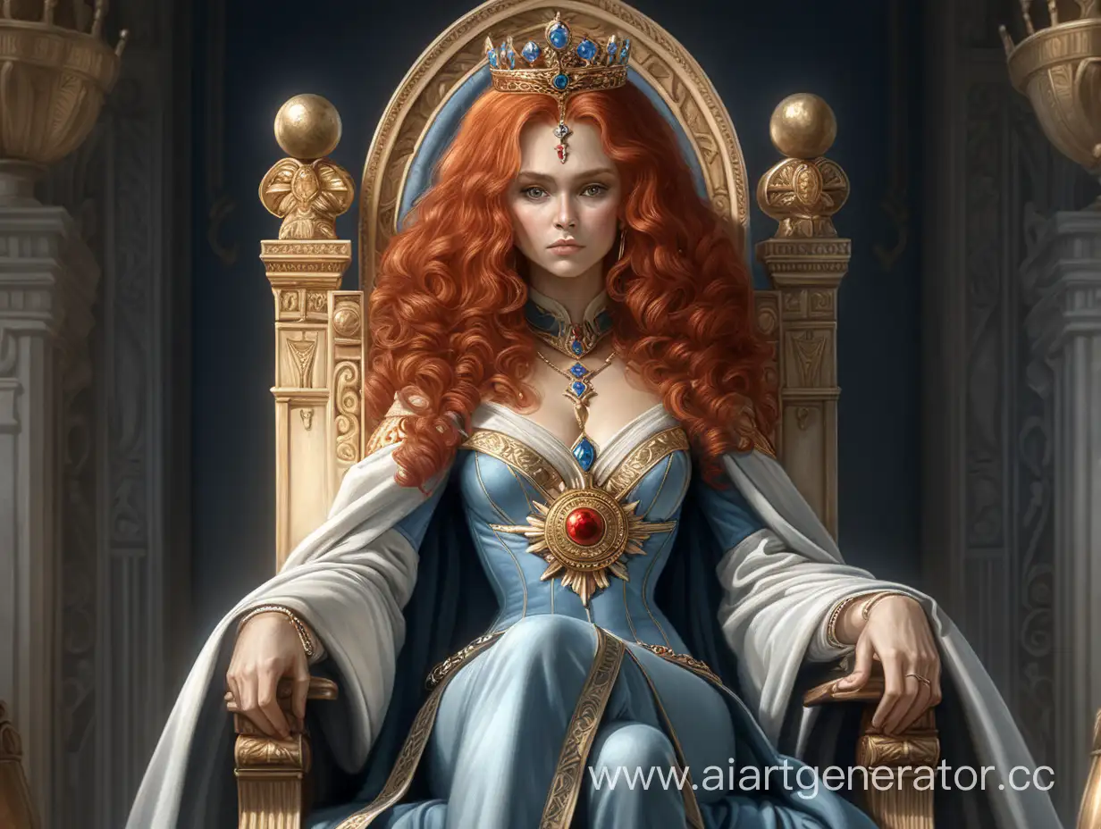 Elena-Glinskaya-Grand-Sovereign-Gracefully-Ruling-from-Her-Throne