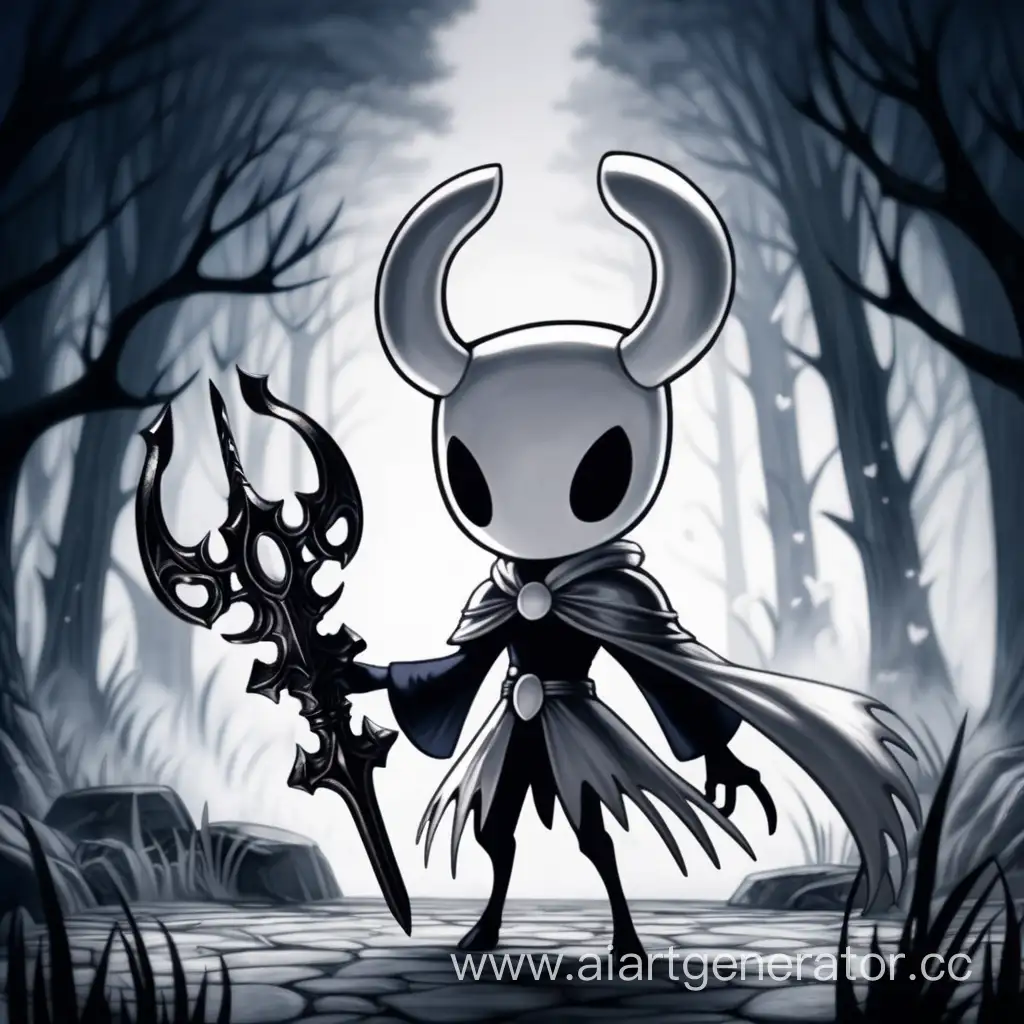 Hollow-Knight-Main-Character-Facing-Off-Against-the-Deadly-Akame