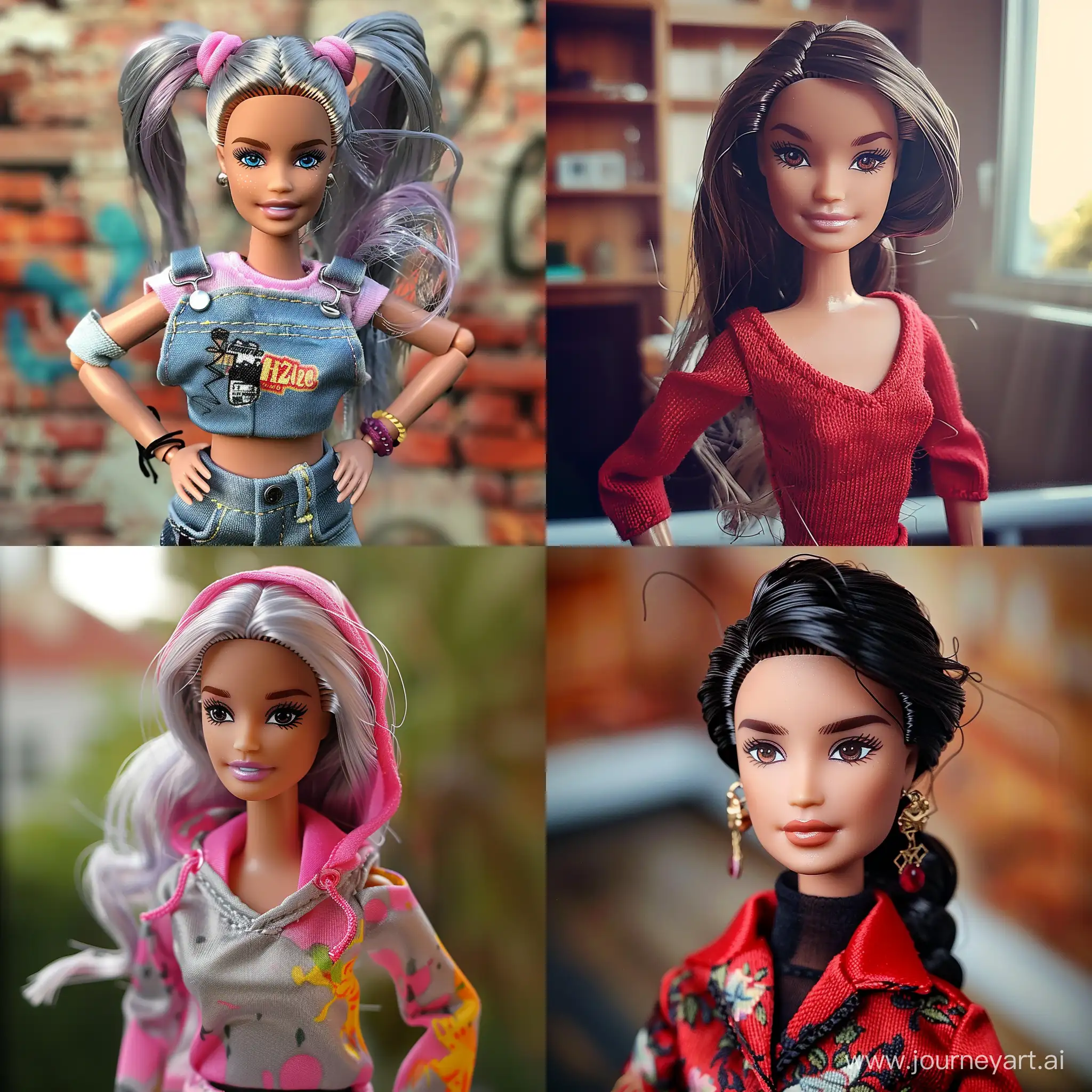 Elegant-Barbie-Doll-Poses-in-Glamorous-Attire