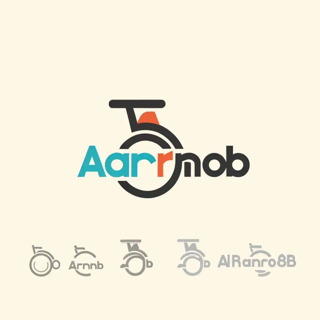 a logo design,with the text "AARNOB", main symbol:Wheelchair,Moderate,be used in Sports Fitness industry,clear background