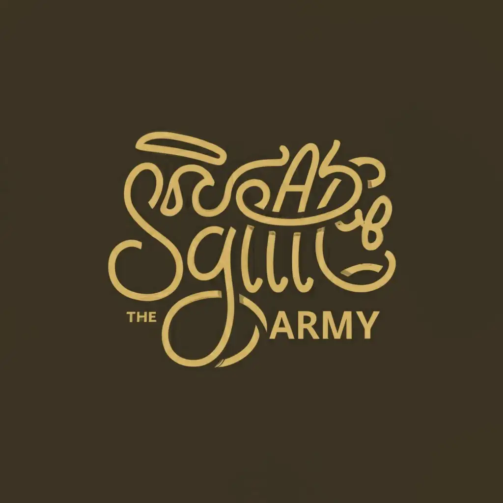 a logo design, with the text 'Satti Army', main symbol:eid mubarak, Moderate, to be used in Religious industry, clear background