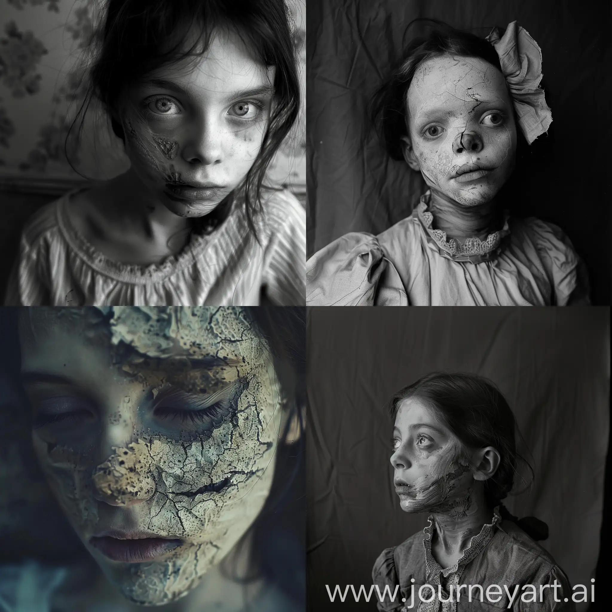 Resilient-Girl-with-Disfigured-Face-Portrait