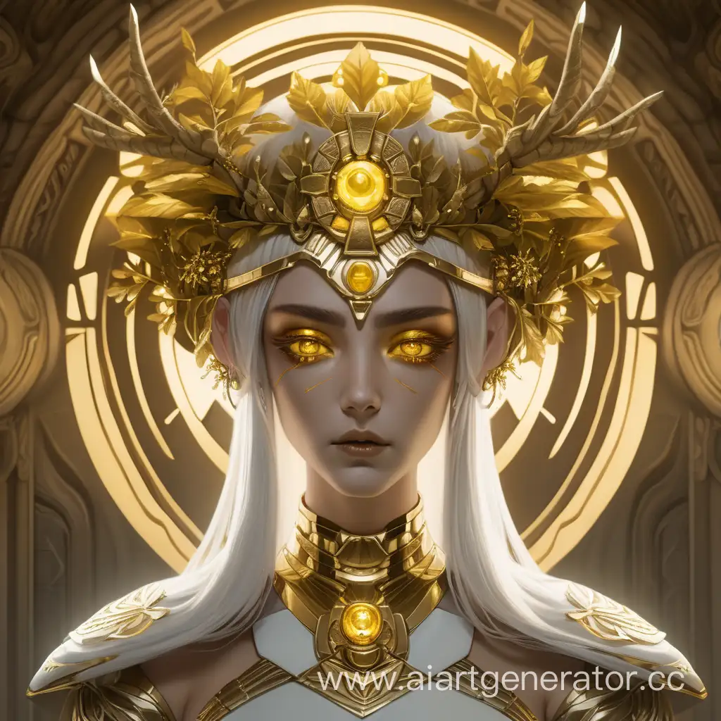 Futuristic-Empress-with-Amber-Glowing-Eyes-and-Golden-Wreath