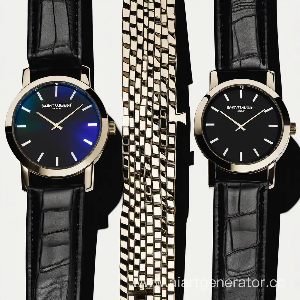 Saint laurent X ZARA colloboration watches