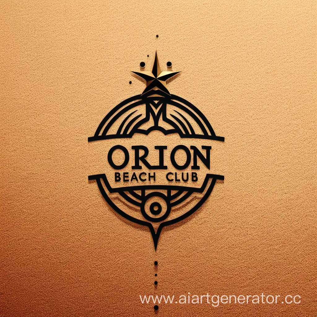 Exclusive-Logo-Design-for-Orion-Beach-Club-Elegance-and-Serenity
