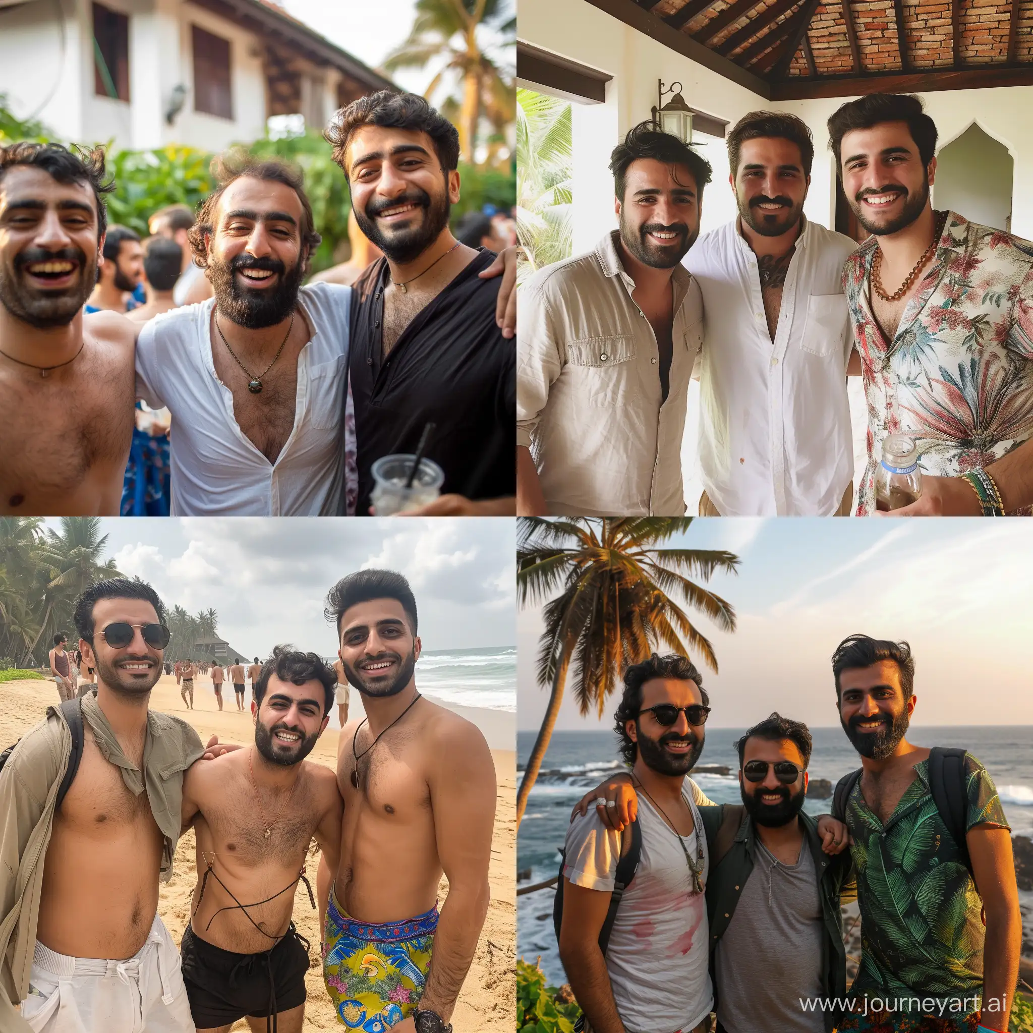 Iranian-Guys-Enjoying-a-Vibrant-Party-in-Sri-Lanka