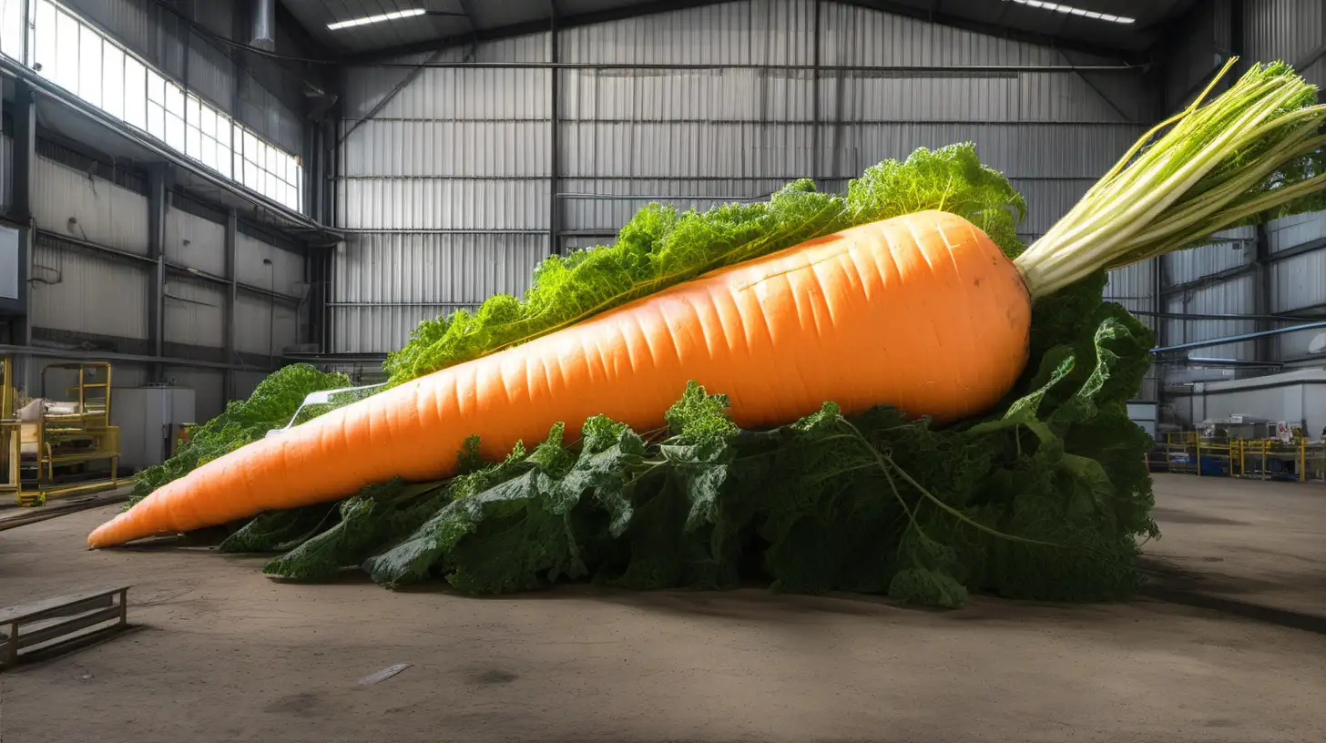 Enchanting Sacred Carrot Unveiled at the Whimsical Factory