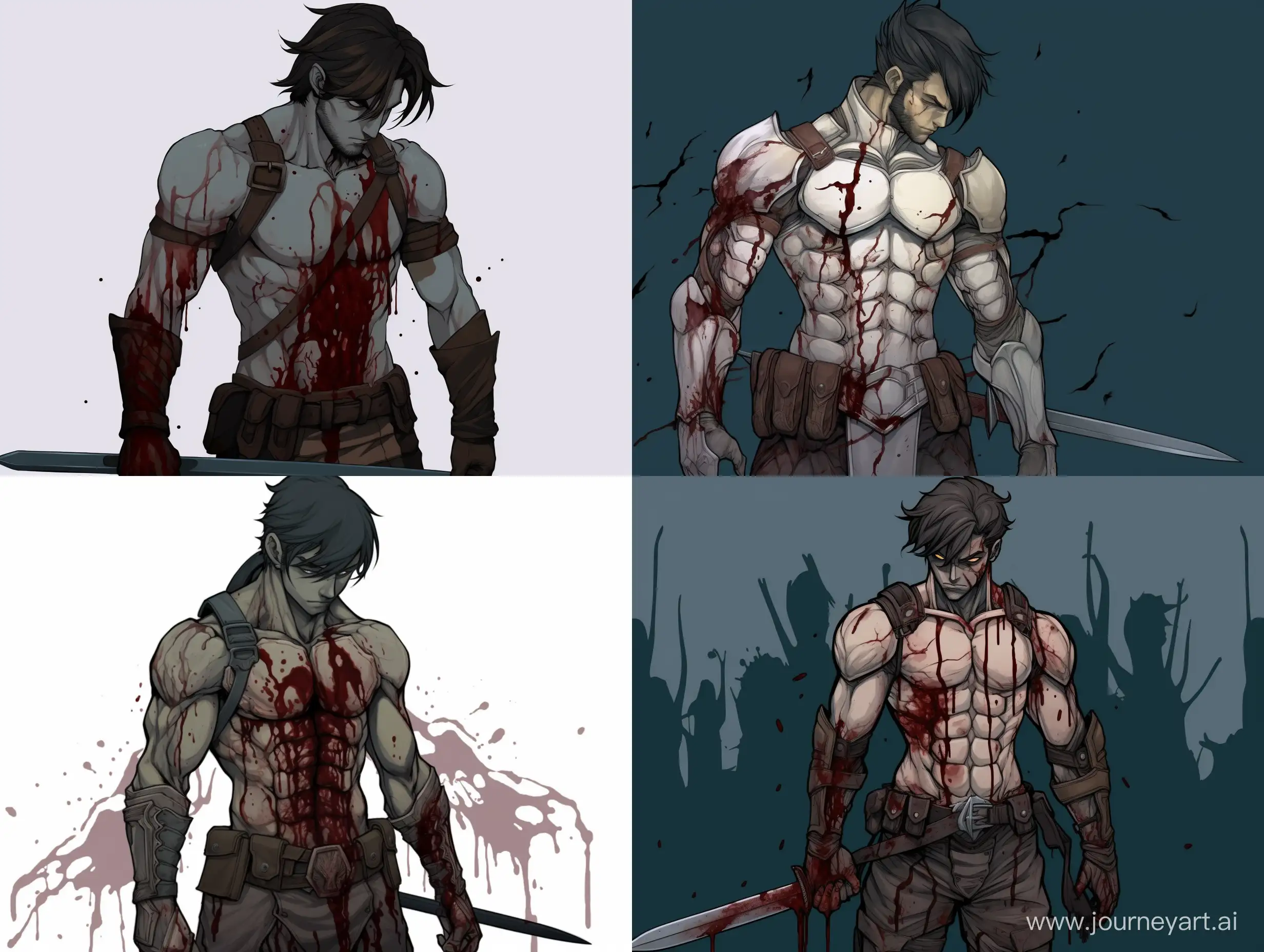 Brooding-Anime-Warrior-Muscular-Man-with-Battle-Scars