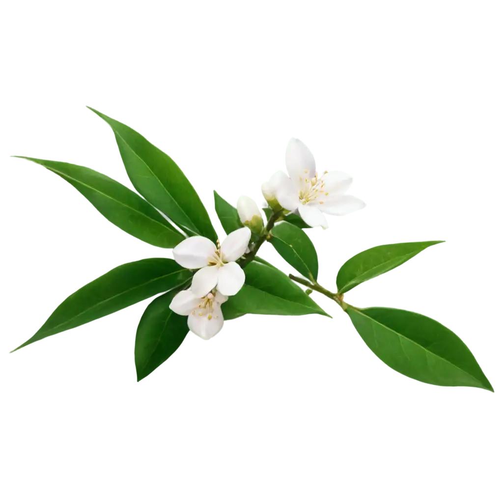 Exquisite-PNG-Image-Captivating-Sprig-of-Jasmine-for-Versatile-Visual-Appeal