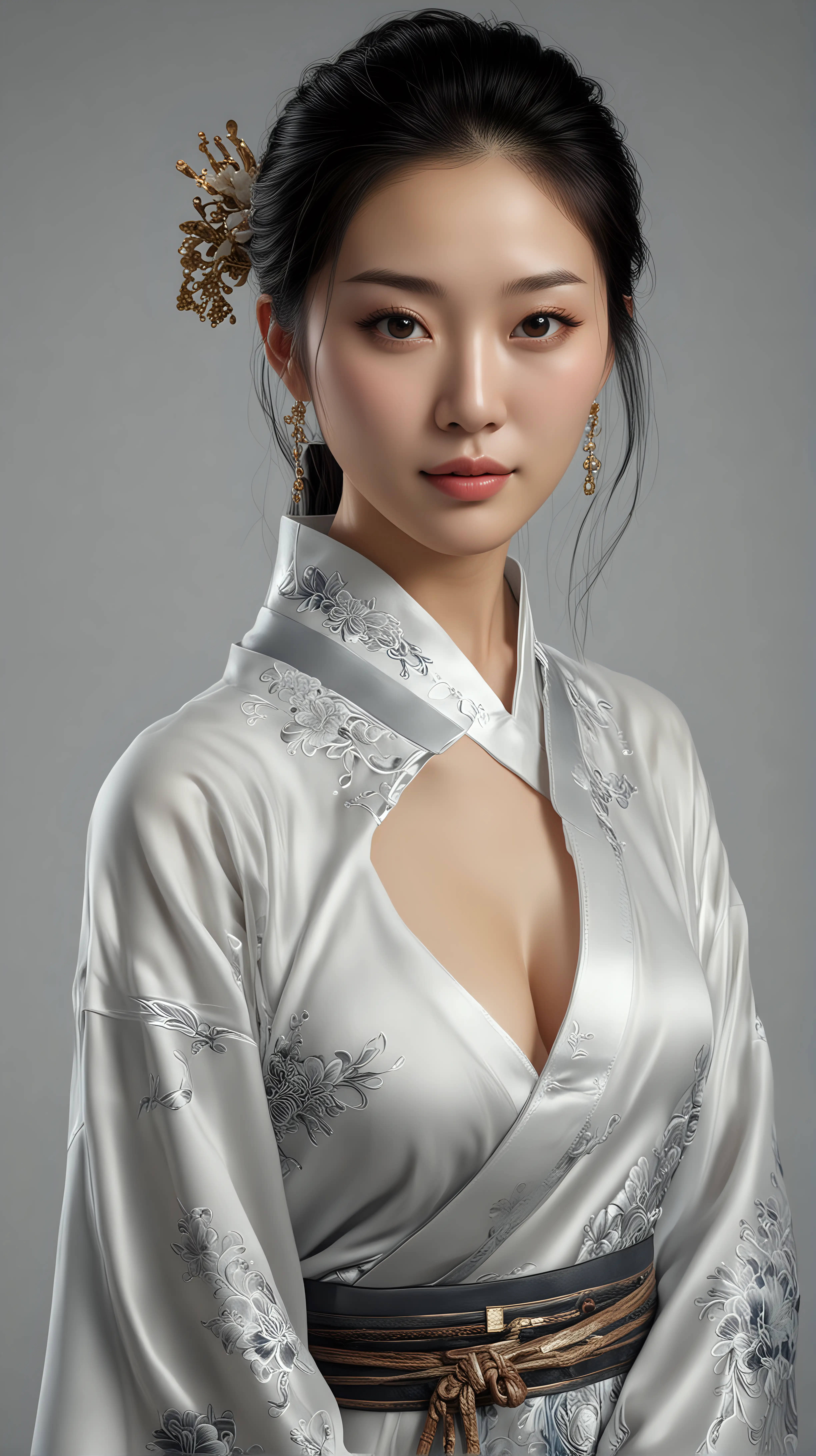 Chinese beautiful woman. hyper realistic