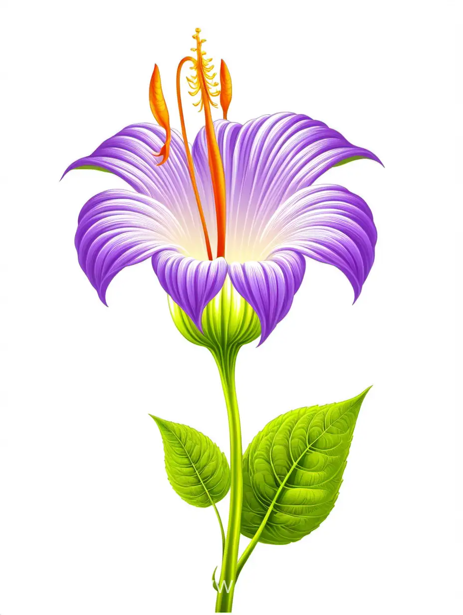 Amarnath flower on white background

