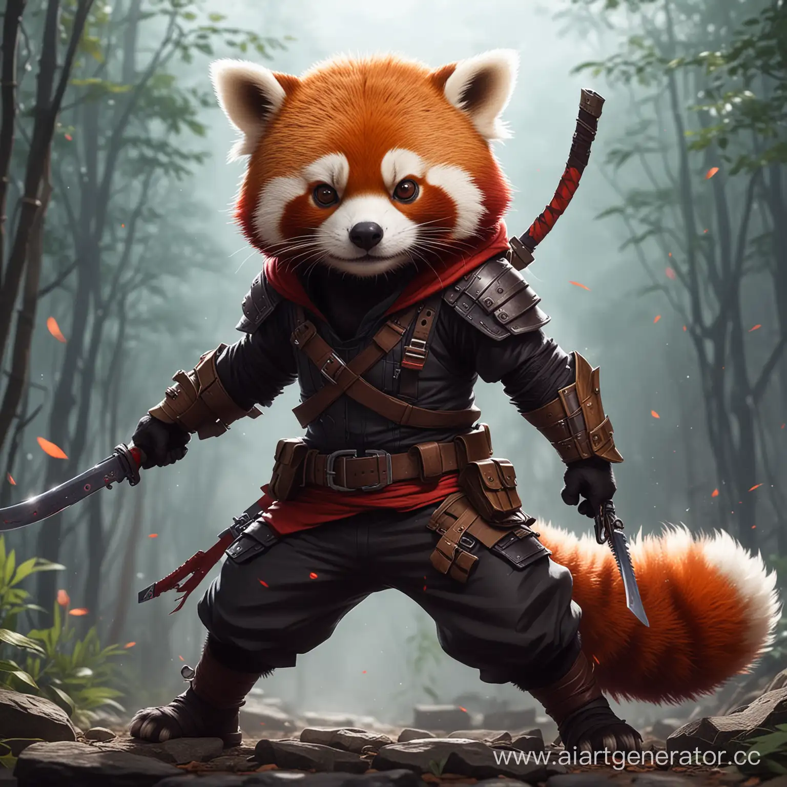 AnimeStyled-Red-Panda-Assassin