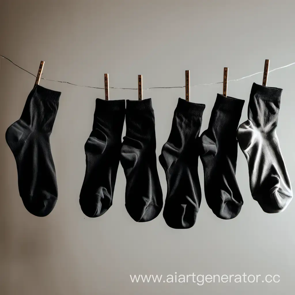 Bundle-of-5-Pairs-of-Black-Socks-for-Men-and-Women