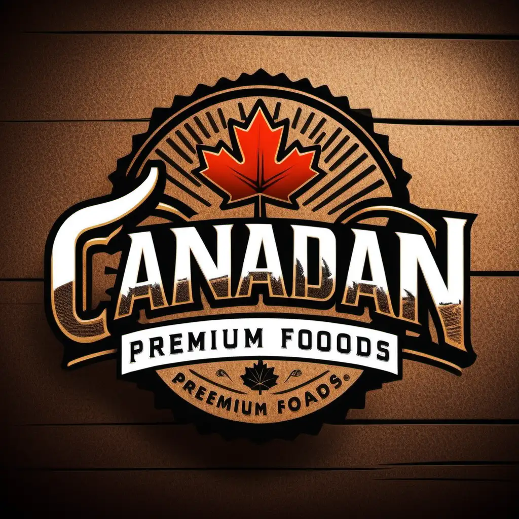 canadian premium foods logo farmers style  