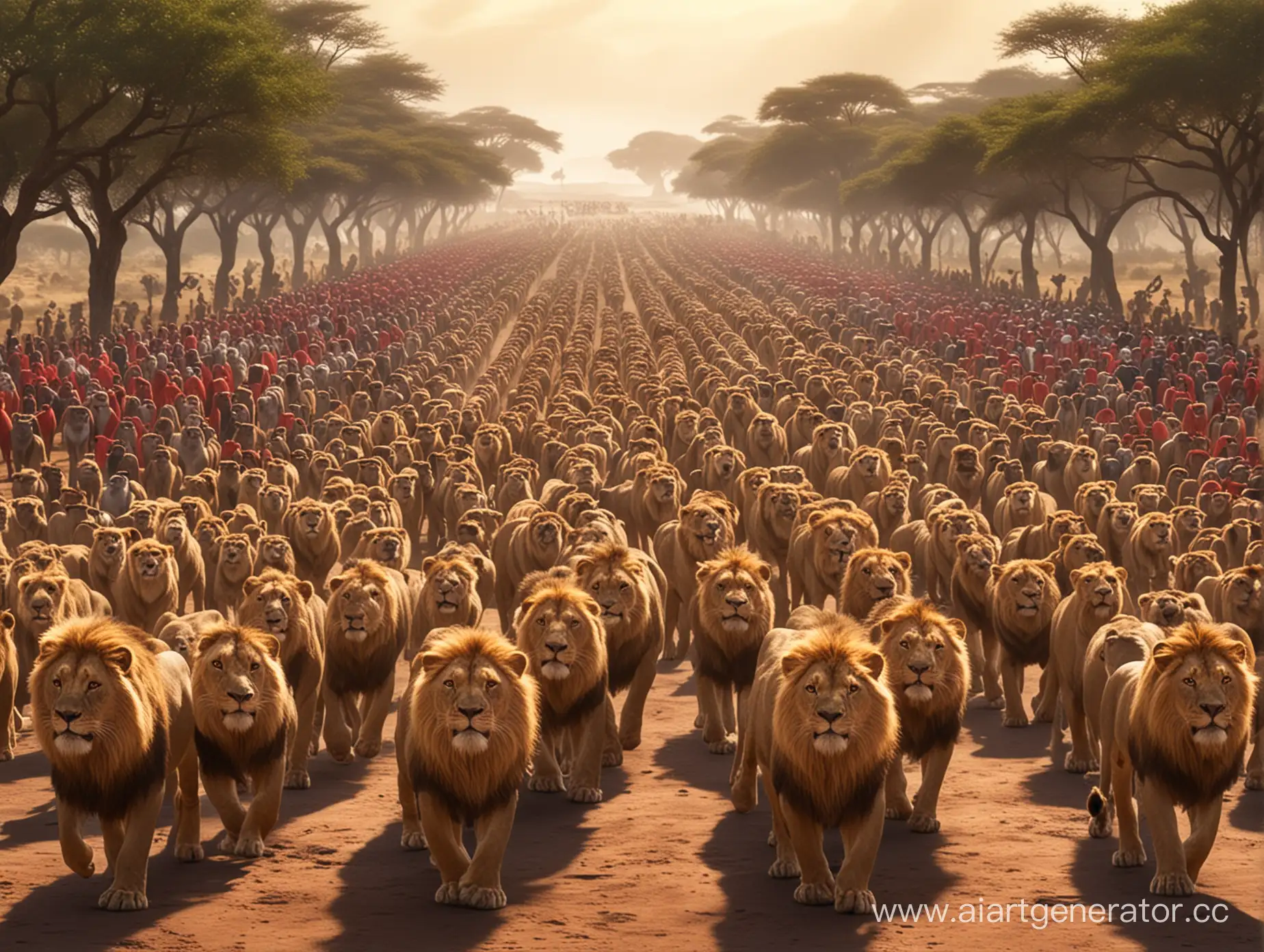 Regal-Lion-King-Leading-Majestic-March