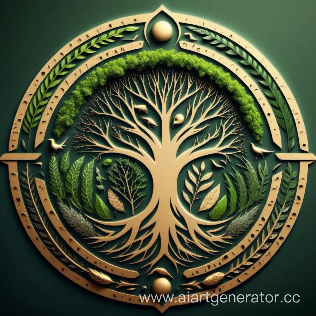 Natural-Ecosystem-Emblem-Vibrant-Representation-of-Natures-Diversity