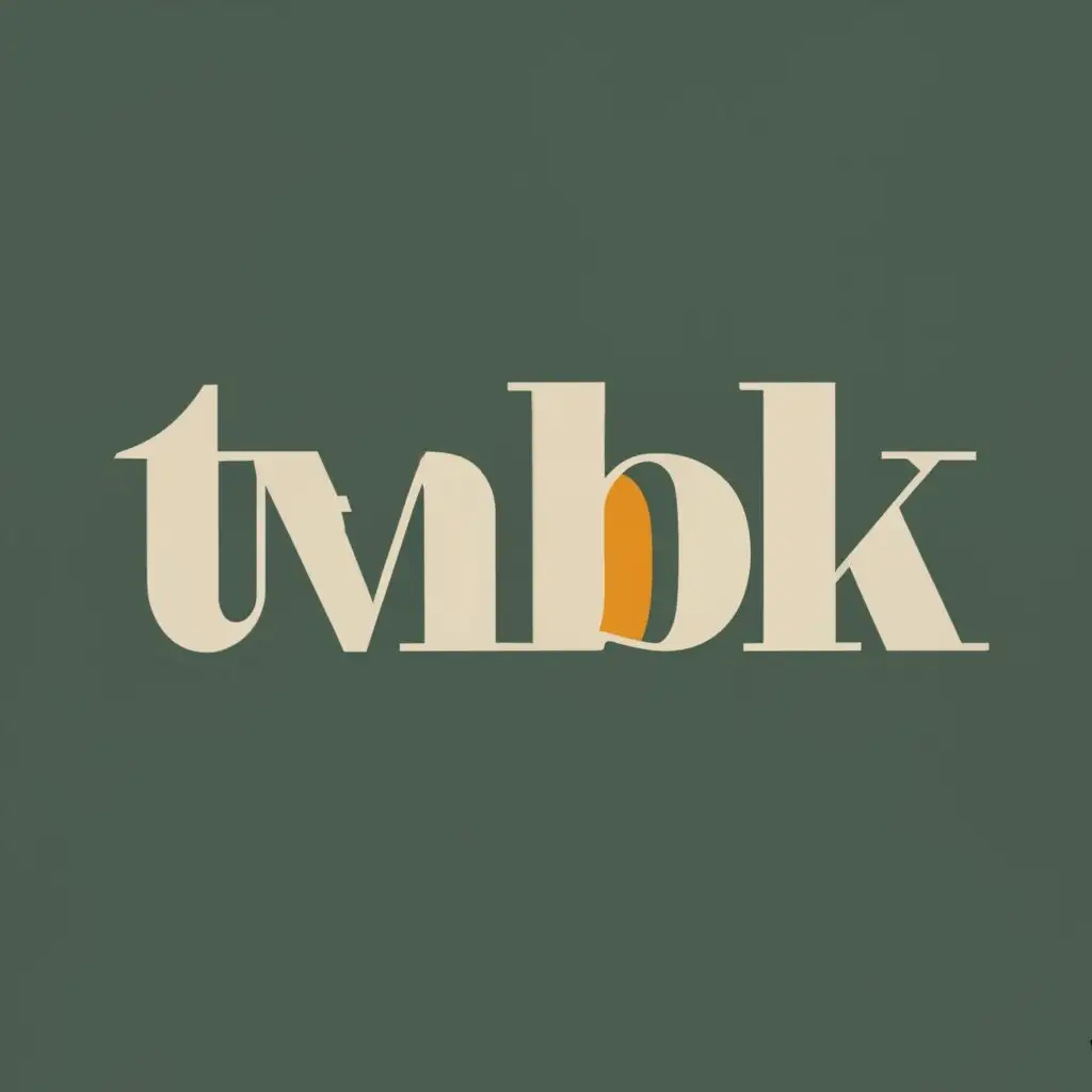logo, tmbk, with the text "TMBK", typography