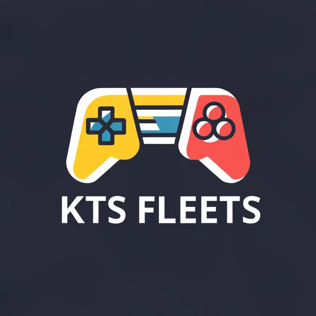 a logo design,with the text "KTS-FLEETS", main symbol:Game,complex,clear background