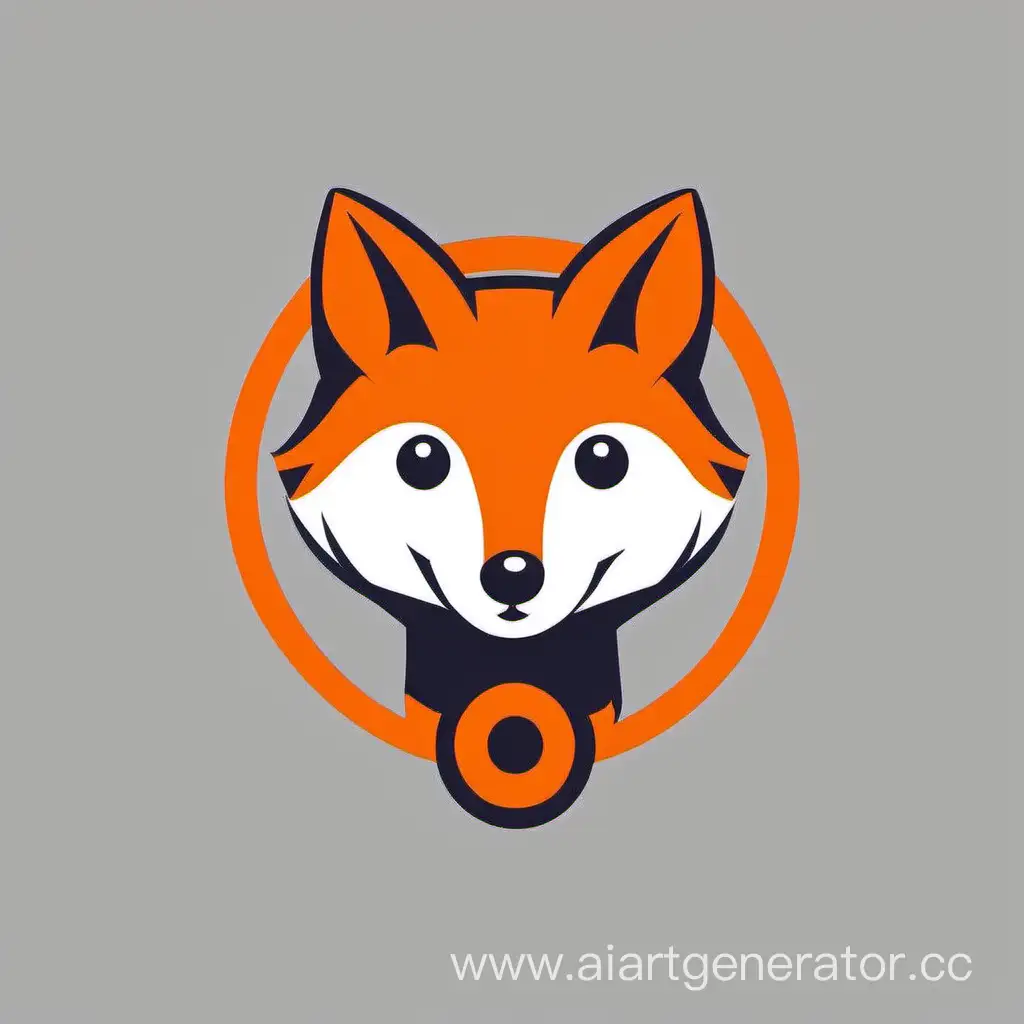 Smart Foxie Orange Logo git lab