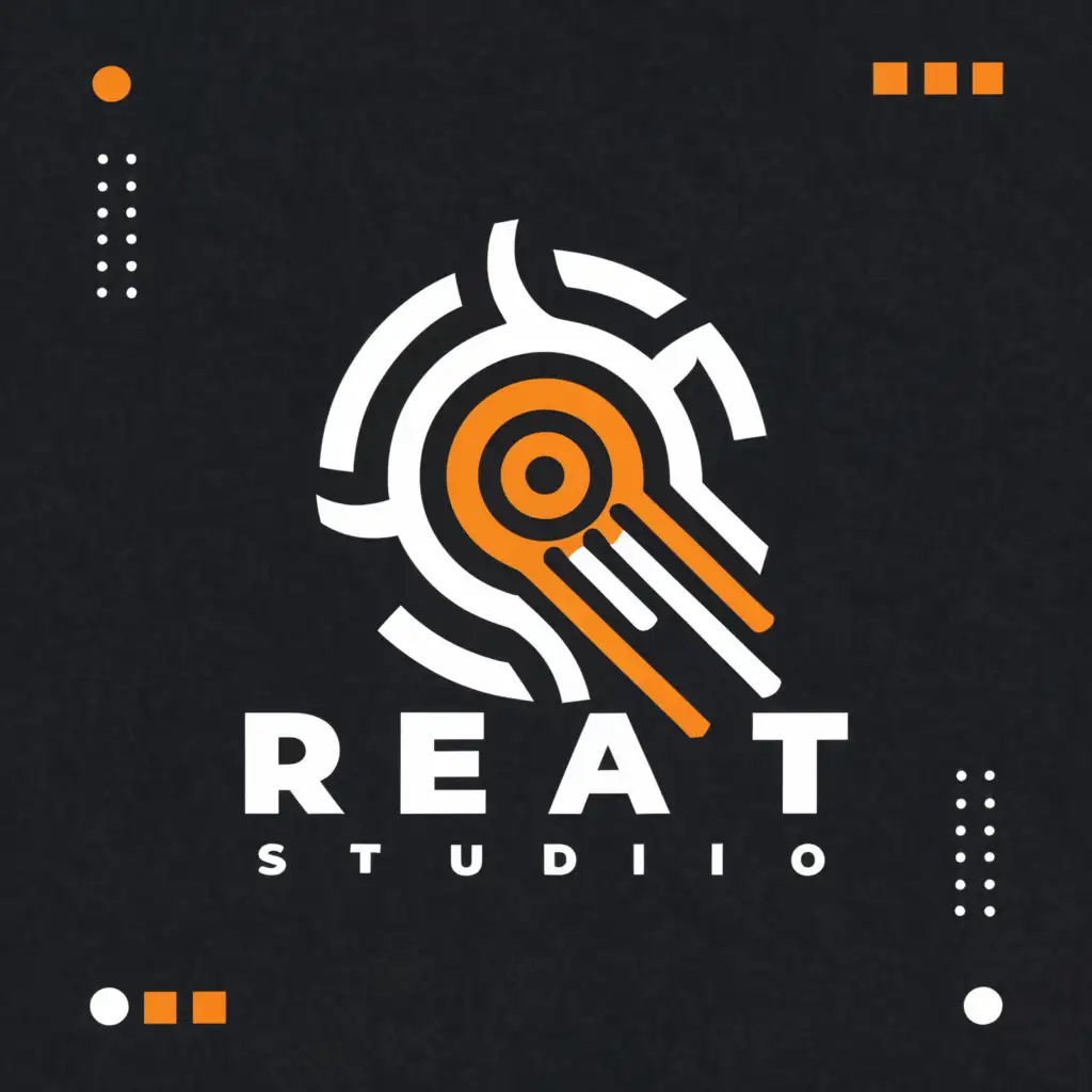 LOGO-Design-For-ReArt-Studio-Elegant-Text-with-Photographer-Videographer-Symbol-Suitable-for-Entertainment-Industry