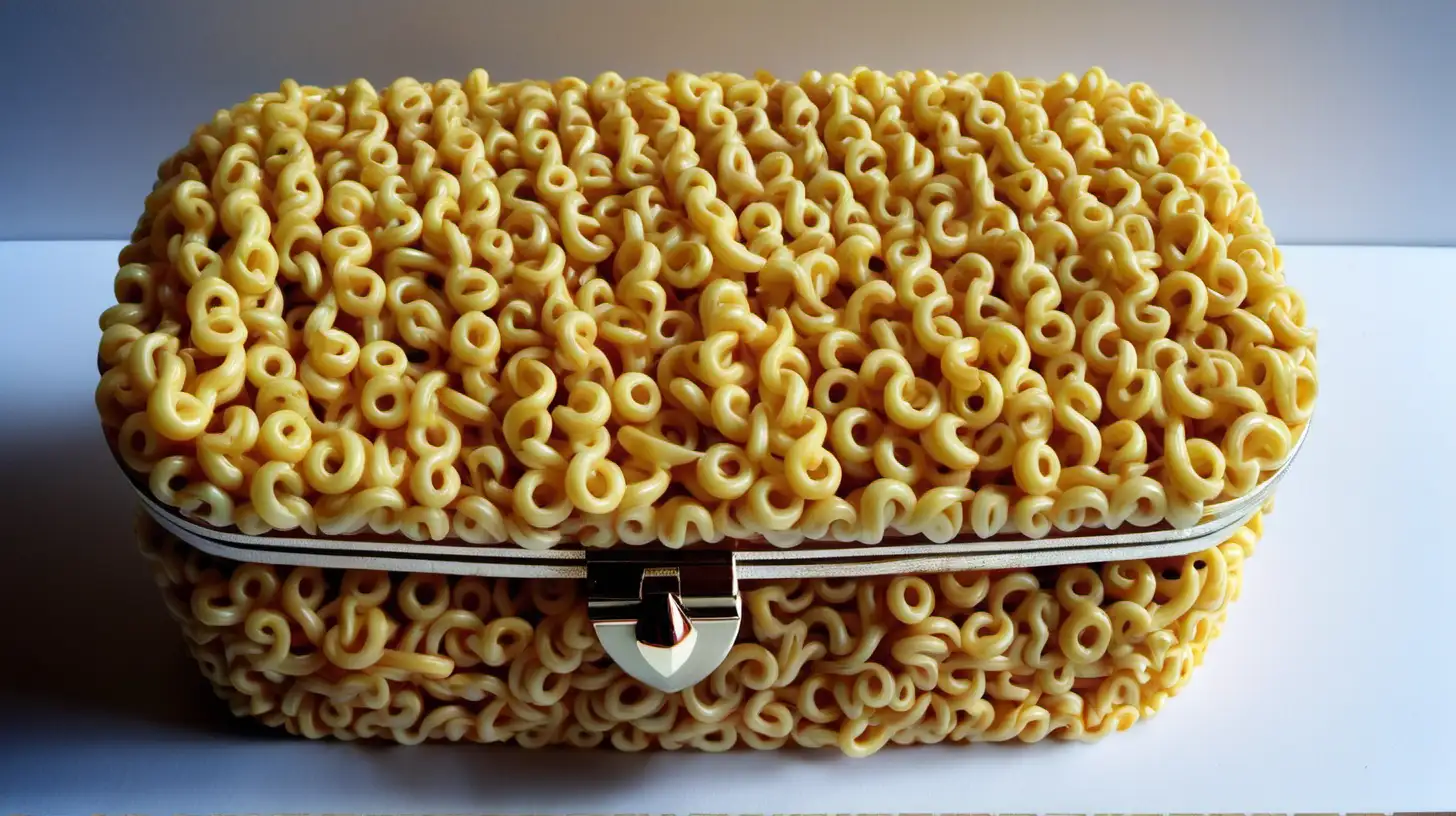 macaroni covered jewelry box
