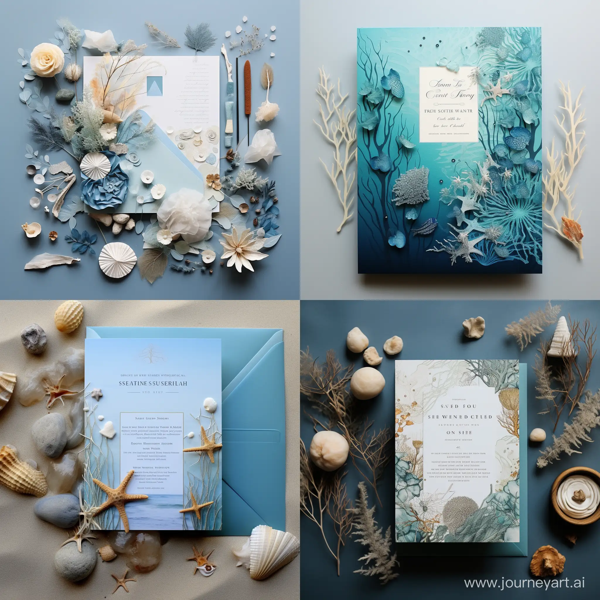 sea invitations for weddings