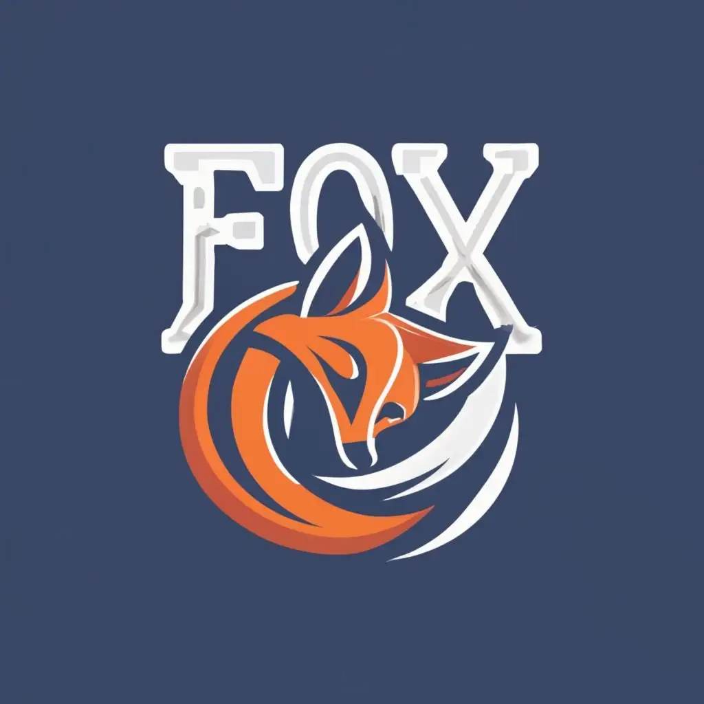 logo, for phone accessories and gadgets, with the text "Fox", typography, be used in Retail industry