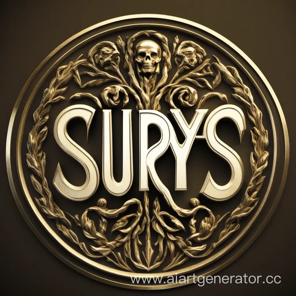 Surys-Logo-with-Intricate-Inscription