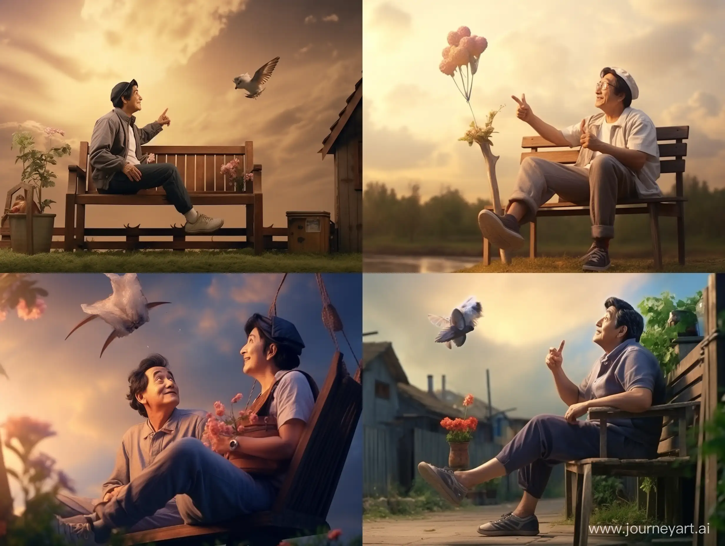 Jackie-Chan-Engaging-in-Heartfelt-Conversations-with-Grandmothers-as-a-Rocket-Soars-in-Realistic-Photo-Style