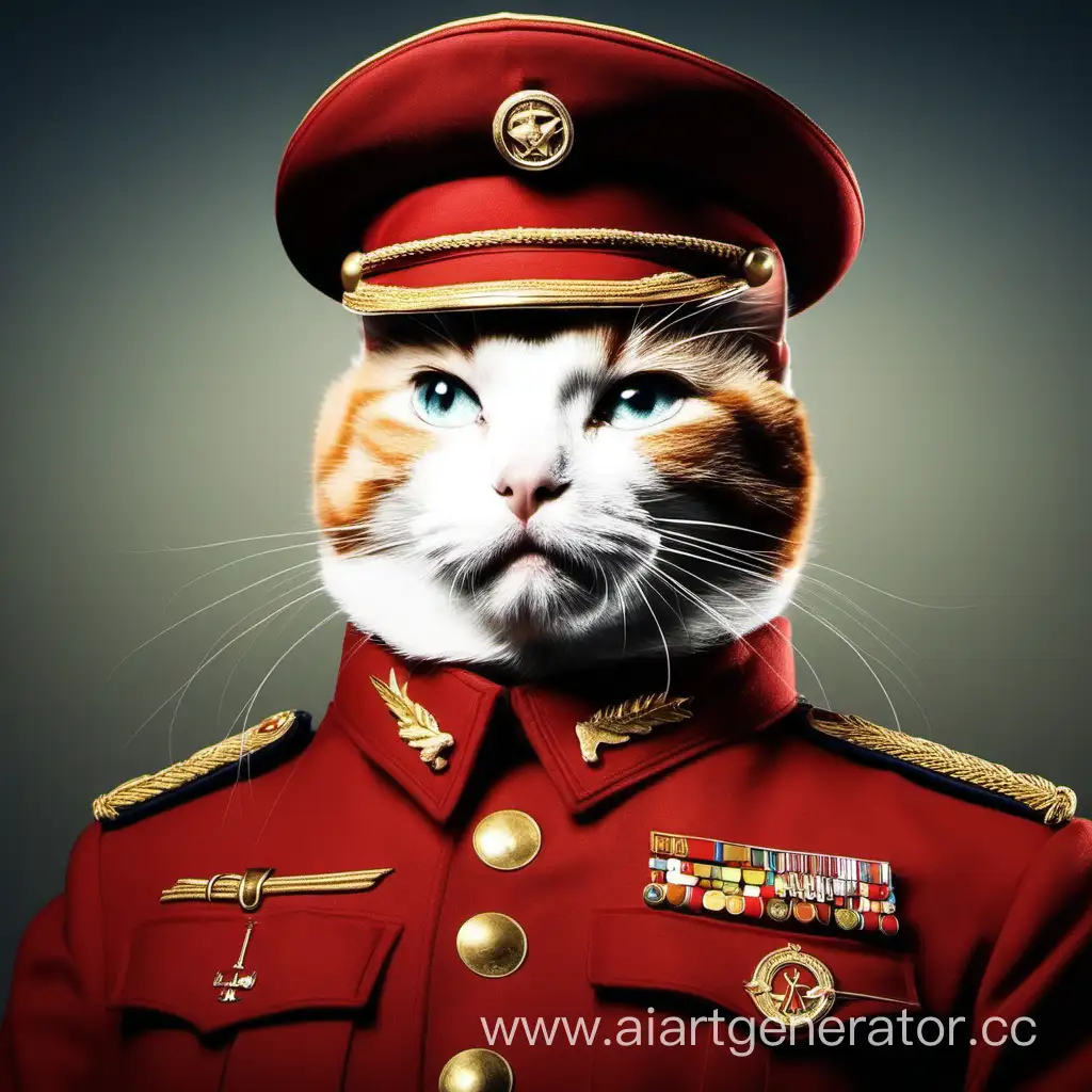 Authoritarian-Feline-Ruler-Cat-Stalin-in-Command