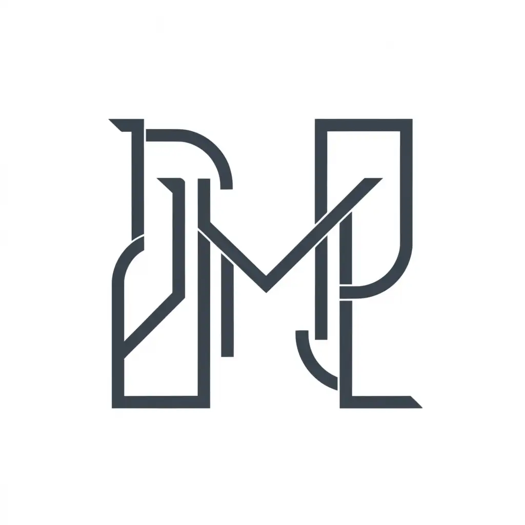 a logo design,with the text "JMH", main symbol:JMH LETTER,Moderate,be used in Construction industry,clear background