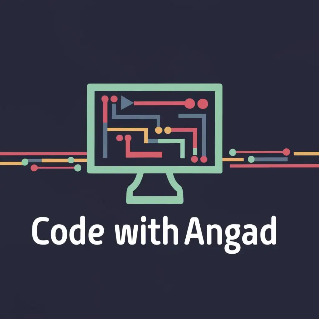 LOGO-Design-For-Code-With-Angad-Modern-Typography-Featuring-Coding-Elements