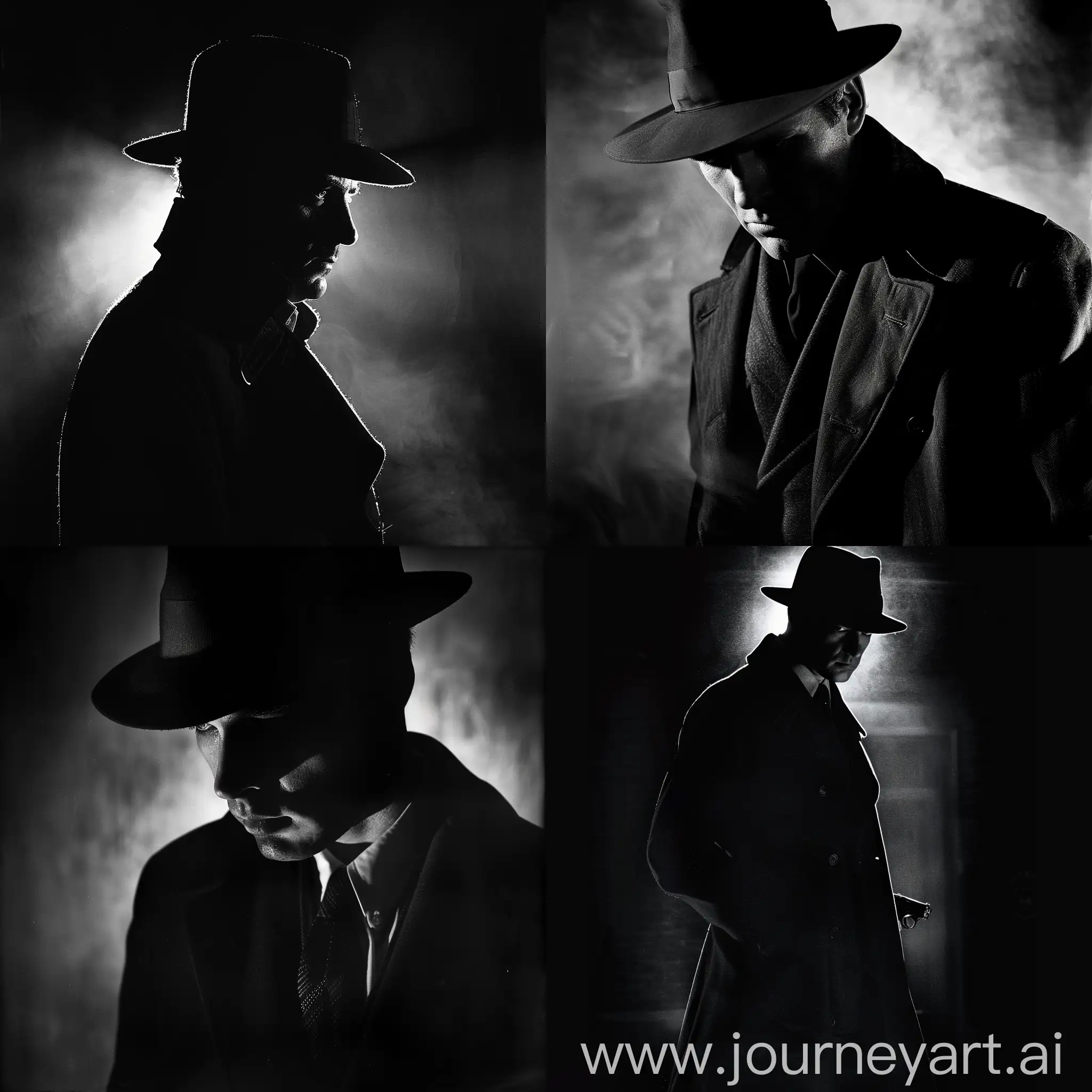 Mysterious-Film-Noir-Man-in-Monochrome-Setting
