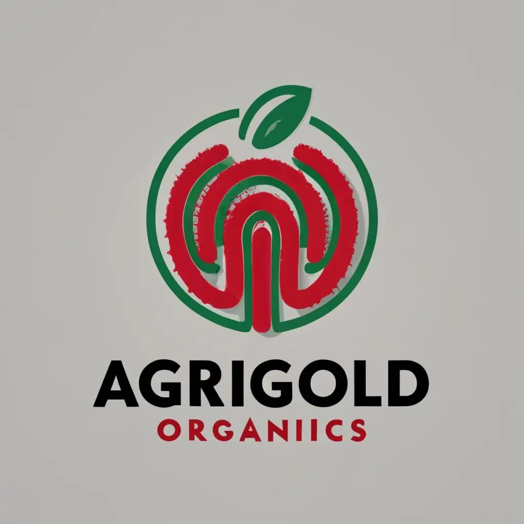 LOGO-Design-for-Agrigold-Organics-Neomorphic-Elegance-with-Vibrant-Red-Earthworms