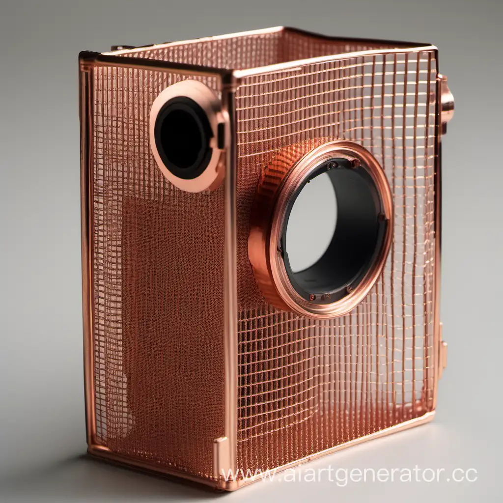 Copper-Mesh-Camera-Housing-Blocking-RadioElectronic-Impulses