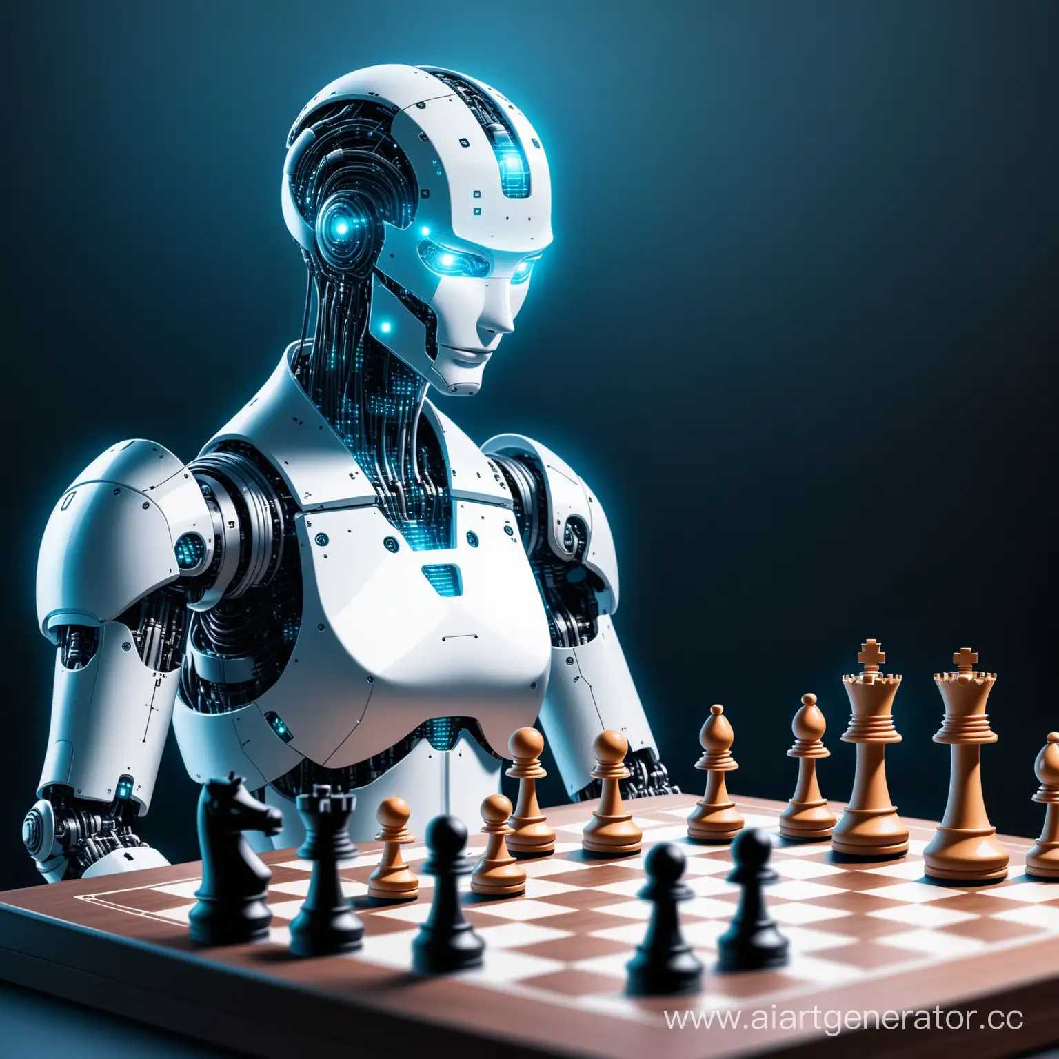 Artificial-Intelligence-Engaging-in-a-Strategic-Chess-Match