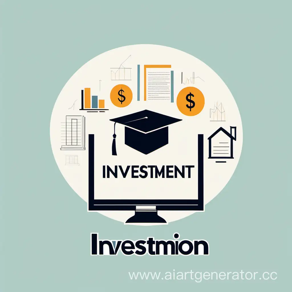 Minimalistic-Representation-of-Education-Investment-for-Business-Presentation