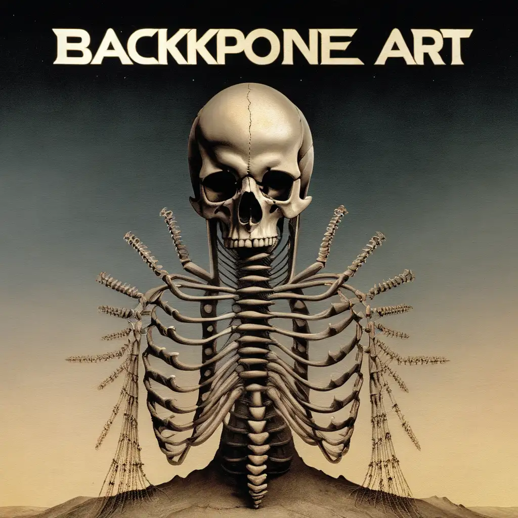 backbone art for album cover
