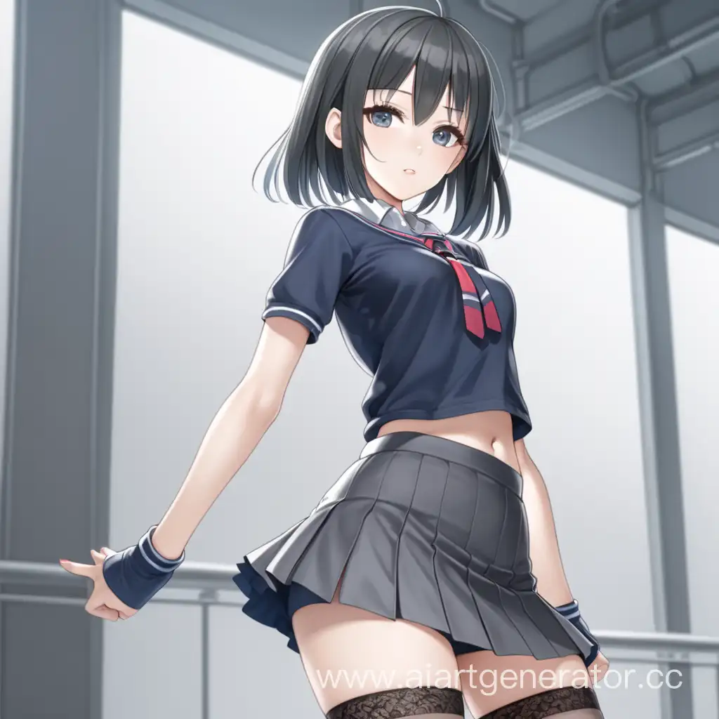 Anime-Girl-in-Short-Skirt-and-Stockings-Playful-Fashion-Statement