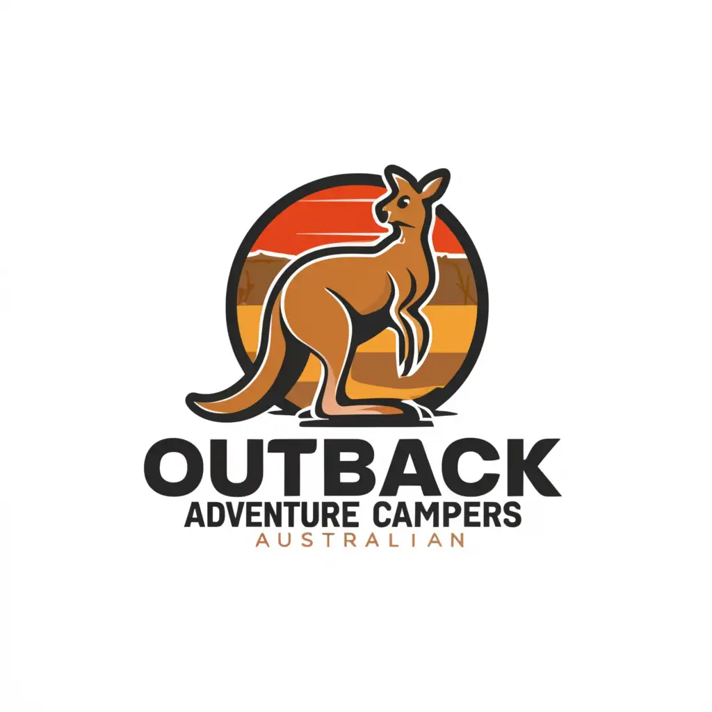 LOGO-Design-For-Outback-Adventure-Campers-Authentic-Outback-Experience-with-4WD-Vehicles