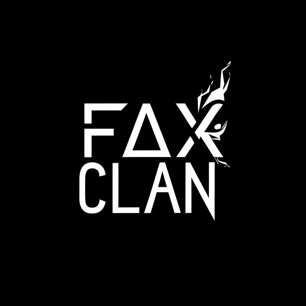 LOGO-Design-For-FAX-Clan-Mysterious-Night-Sky-Emblem-for-Entertainment-Industry