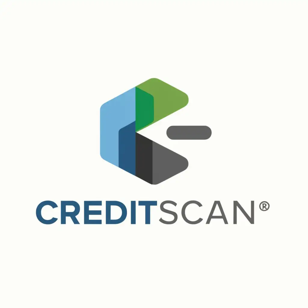 a logo design,with the text "CreditScan", main symbol:report,Minimalistic,be used in Technology industry,clear background