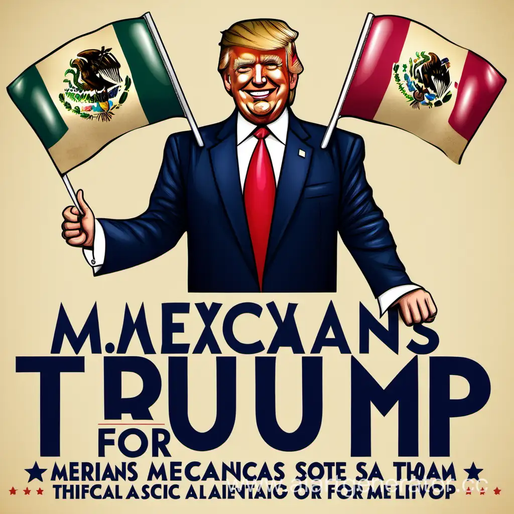 Mexicans vote for Trump