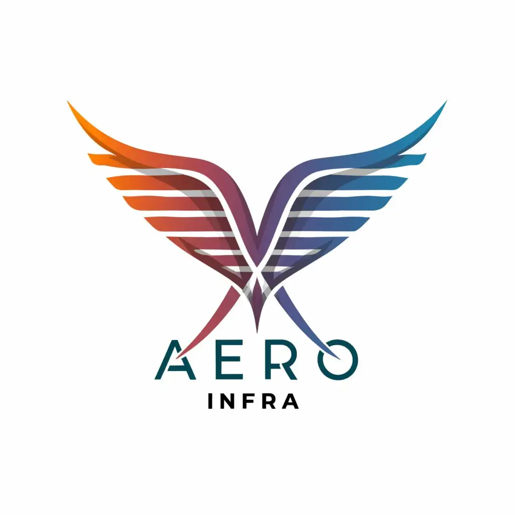 a logo design,with the text "Aero Infra", main symbol:Bilt the Nation,Moderate,be used in Construction industry,clear background