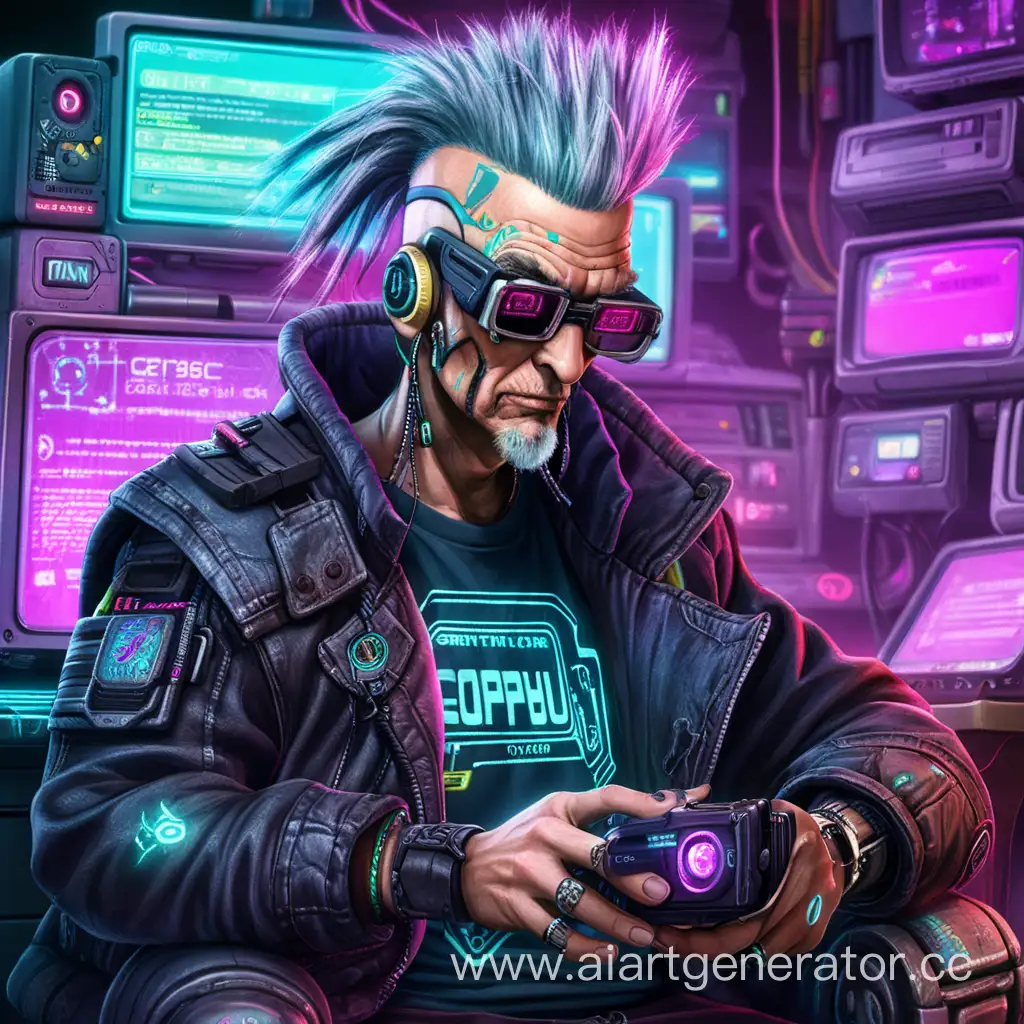 Cyberpunk-Prankster-Plays-with-Neon-Lights